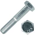 Болт шестигранный с неполной резьбой DIN 931 класс прочности 10.9 оцинкованная сталь Болт шестигранный с неполной резьбой DIN 931 класс прочности 10.9 оцинкованная сталь