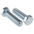 Болт шестигранный с полной резьбой DIN 933 класс прочности 12.9 оцинкованная сталь Болт шестигранный с полной резьбой DIN 933 класс прочности 12.9 оцинкованная сталь